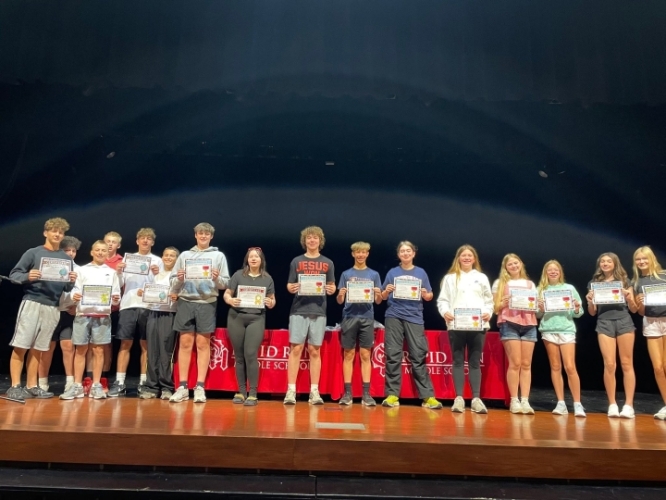 8th Grade Awards